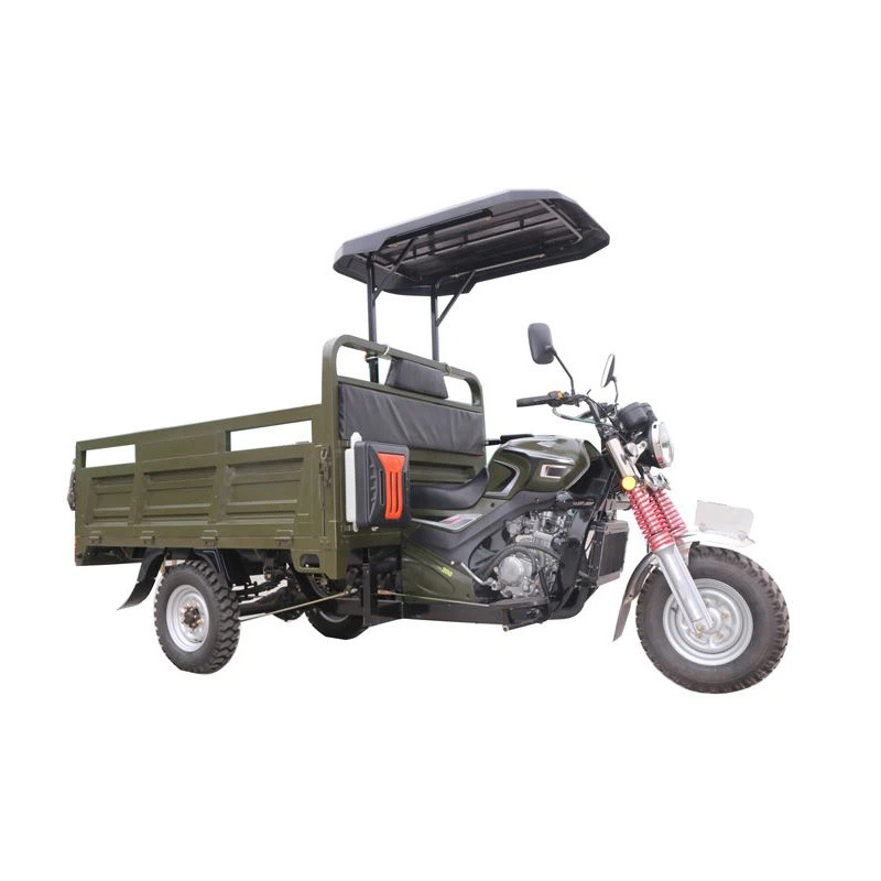Xe đạp xăng với mái nhà